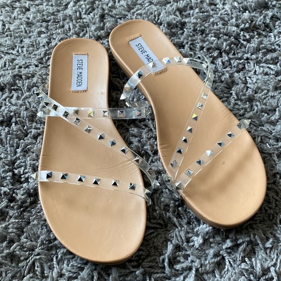 Steve Madden Skyler Stud Sandal Size 9 - Picture 3 of 6